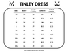 IN STOCK Tinley Dress - Navy Dot