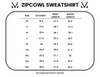 IN STOCK Classic Zoey ZipCowl Sweatshirt - Sage Floral FINAL SALE