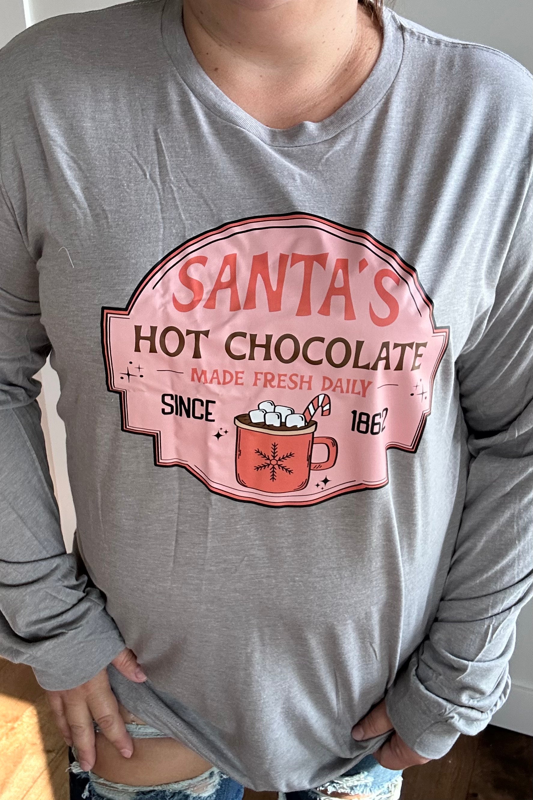 Santa's Hot Chocolate Graphic