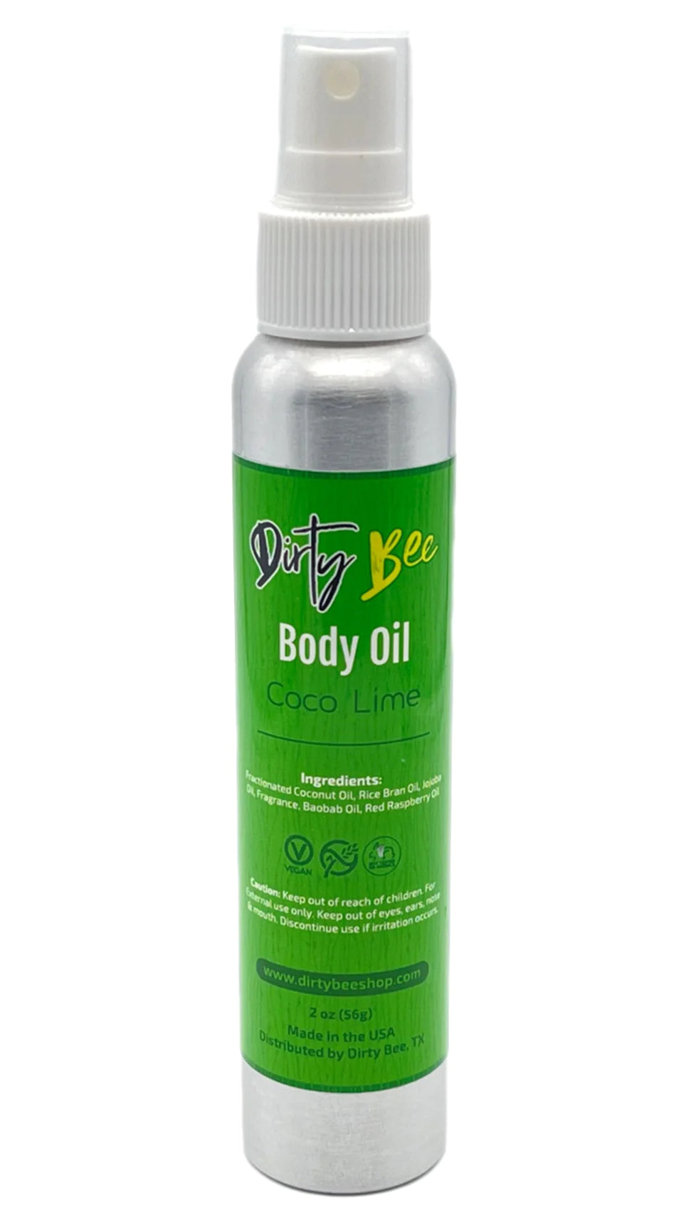 Coconut Lime Body Oil