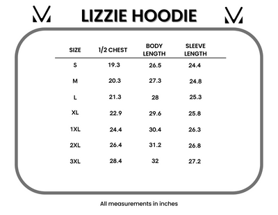 IN STOCK Lizzie Hoodie - Winter Ice FINAL SALE