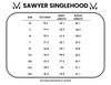 IN STOCK Sawyer SingleHood - Quilted White